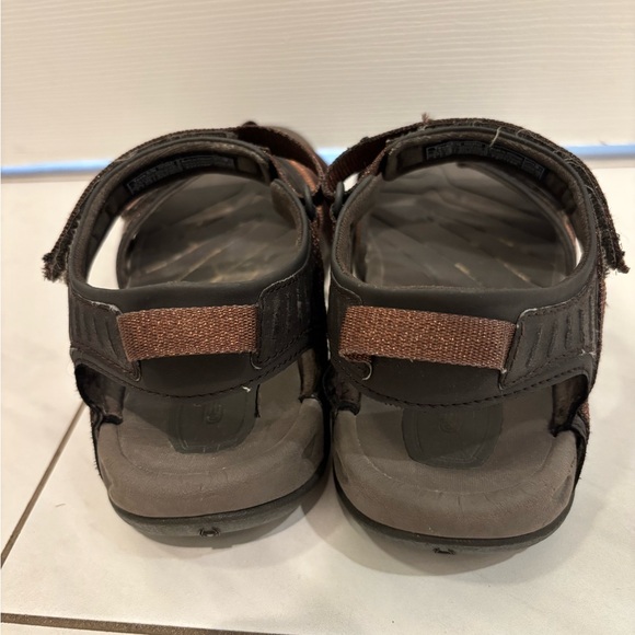 Teva Dark Brown Strappy Sandals W8 - Picture 6 of 8